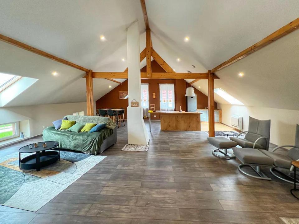 Loft Spacieux En Pleine Foret Bining Extérieur photo